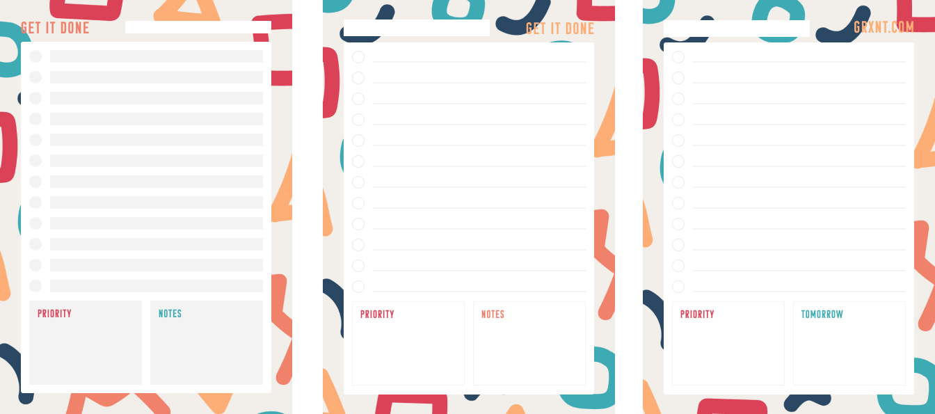 printable to-do list image